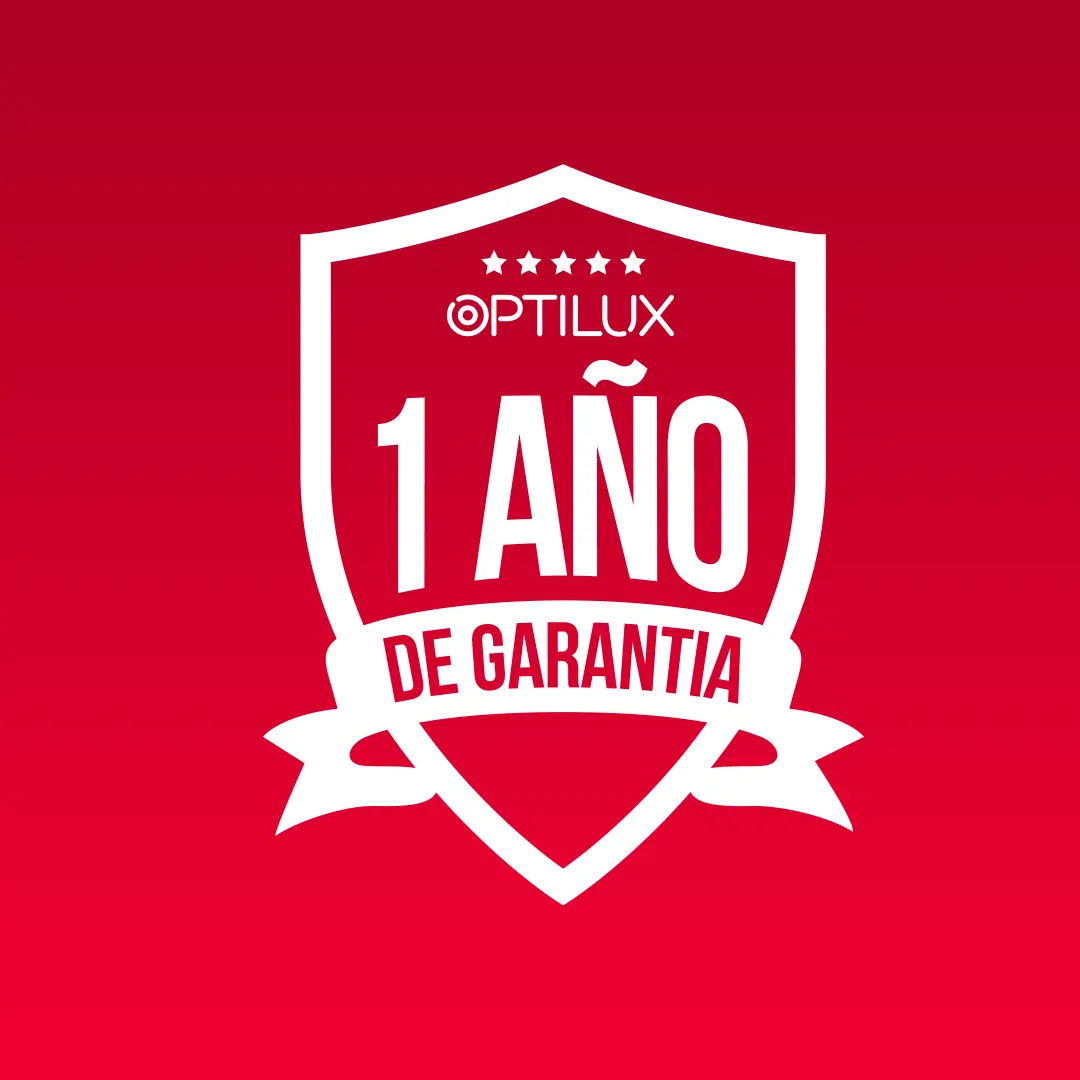 1 año de garantía